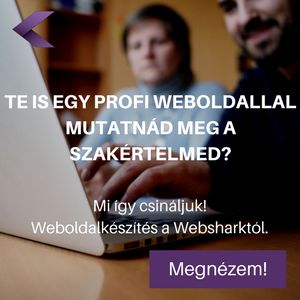 Webshark weboldal készítés